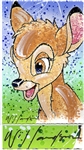 Bambi Limited Edition Serigraph Signed by Artist David Willardson